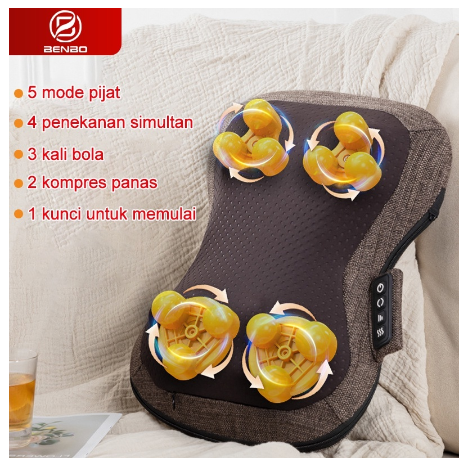 Pijat tulang belakang lumbar dan leher, punggung, pinggang dan bahu, pijat tubuh multifungsi, pijat mobil