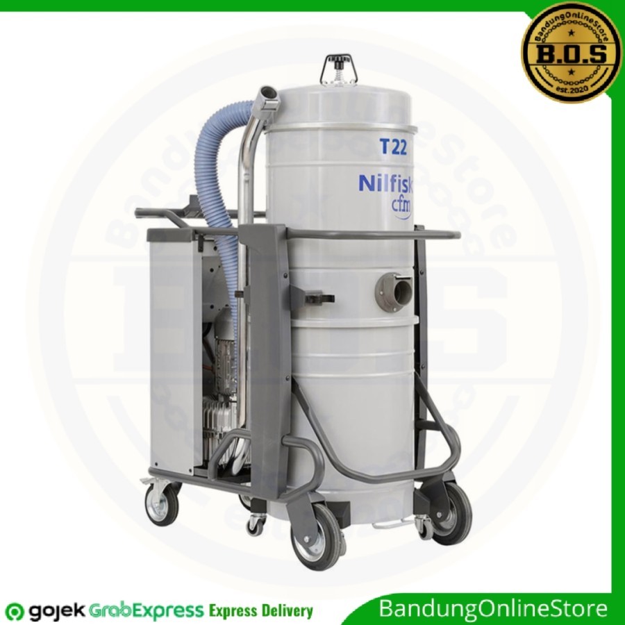 Vacuum Cleaner Industrial Nilfisk Penghisap Debu Kering T22 L100