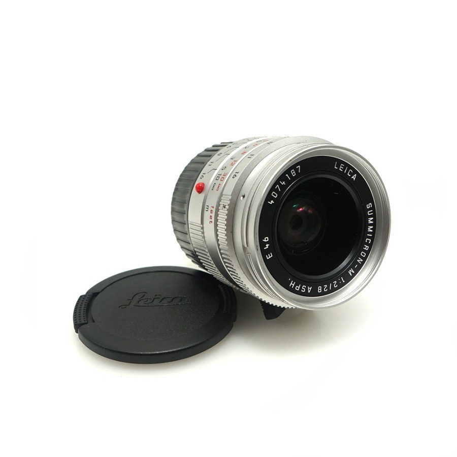 Leica Summicron-M 28mm F2 ASPH Silver Chrome