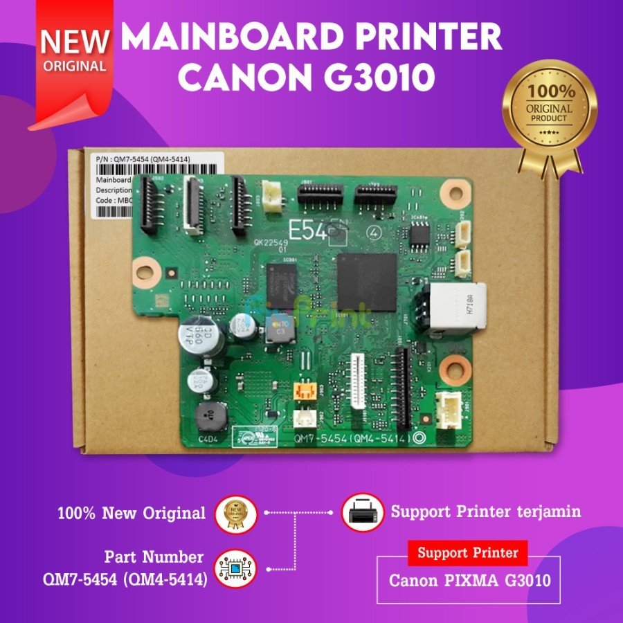 Mainboard Board Printer Canon G3010 Motherboard G 3010 New Original
