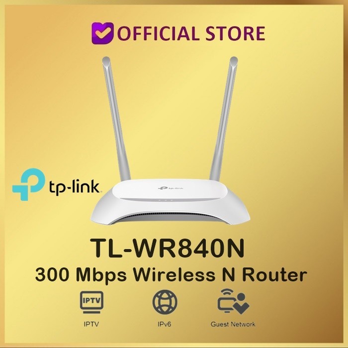 TP-Link TL-WR840N 300Mbps TPLink WiFi Wireless N Router