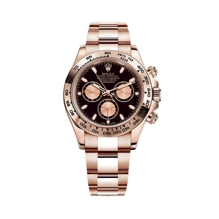 Rolex Daytona - 116505 Black All Rose Gold