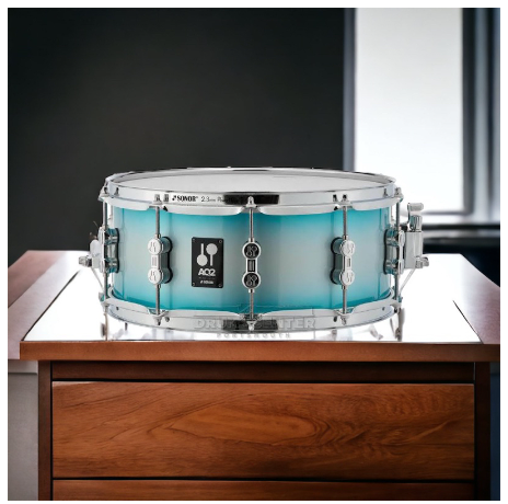 SONOR - AQ2 Maple 14x6 Snare Drum - Aqua Silver Burst ( 421000364 )