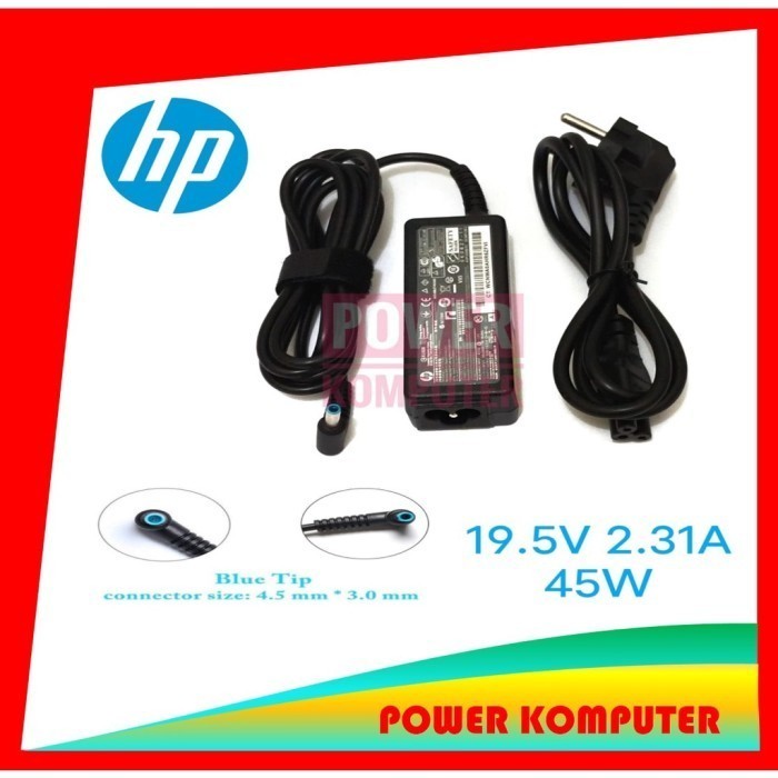 Charger Adaptor Laptop Notebook HP 19.5V 2.31A