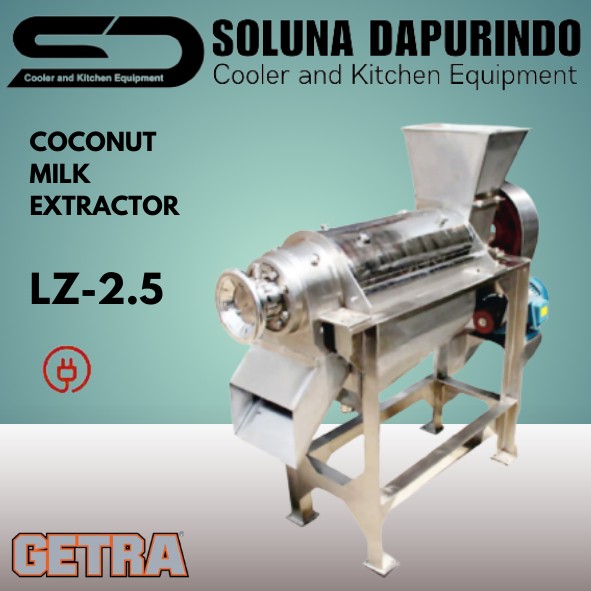 GETRA Coconut Milk Extractor LZ2.5 / Mesin Pemeras Kelapa / LZ25
