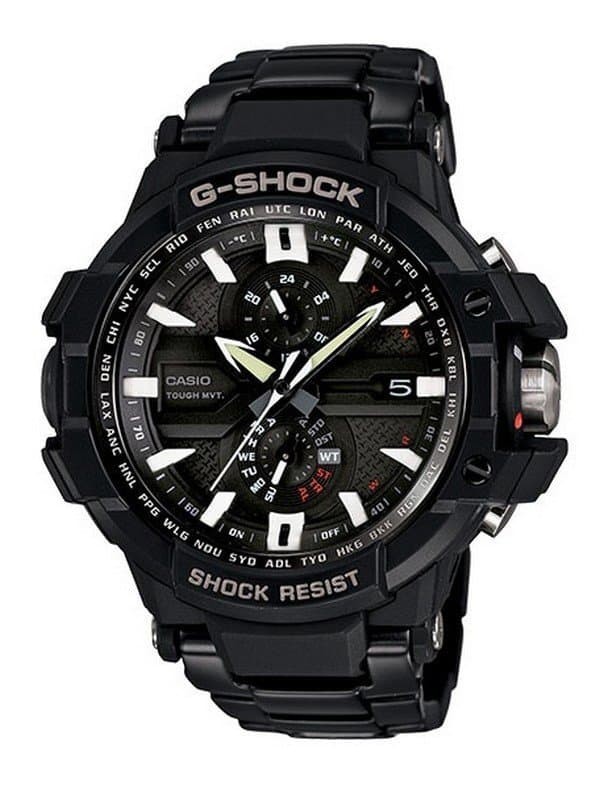 JAM TANGAN PRIA CASIO G-SHOCK Gravity Defier GWA-1000D-1A ORIGINAL