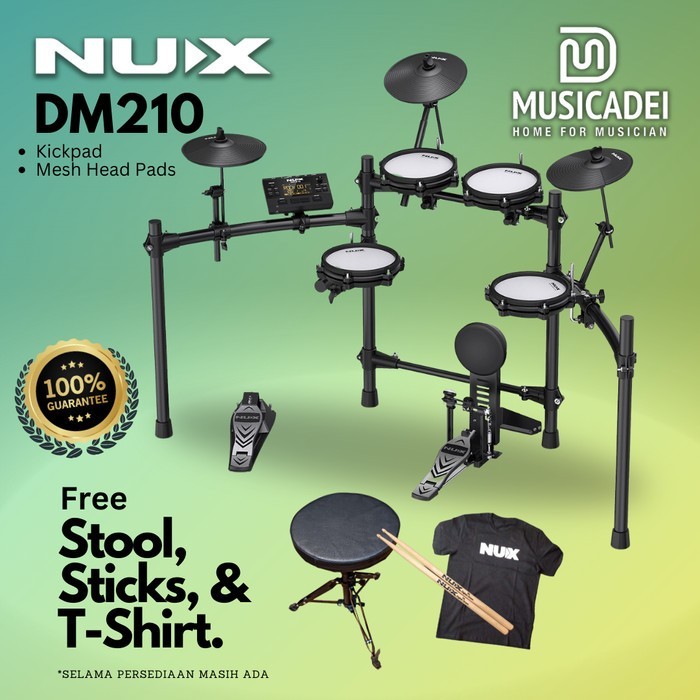 Drum Elektrik NUX DM-210 / DM210 / DM 210