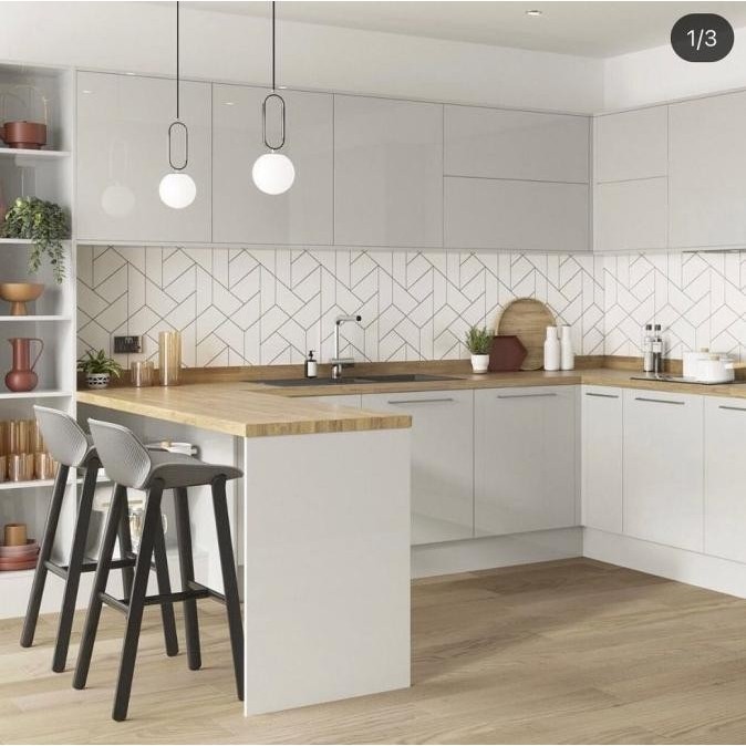 Kitchenset Minimalis Plywood Blockmelaminto Finishing Hpl Taco Berkualitas