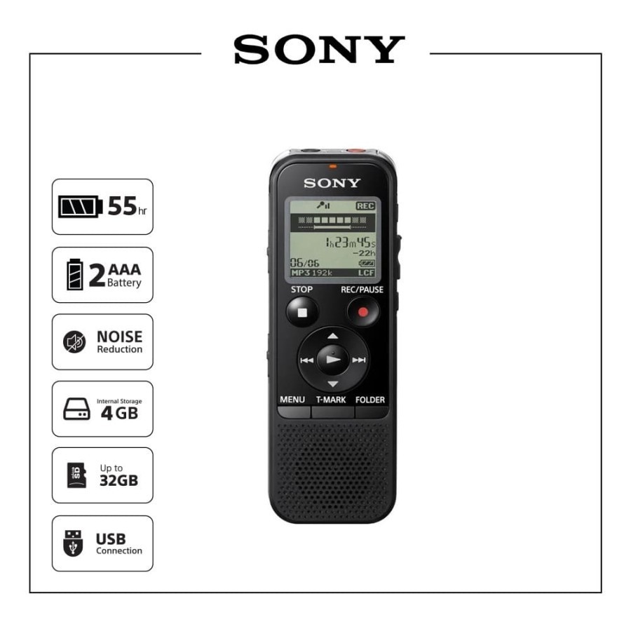SONY ICD-PX470 Voice Recorder / ICD PX470 / PX-470