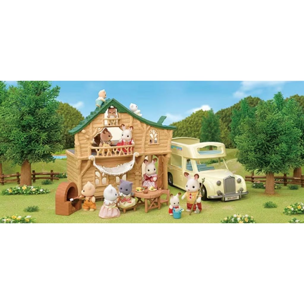 Full family trip set Sylvanian collection limited edition