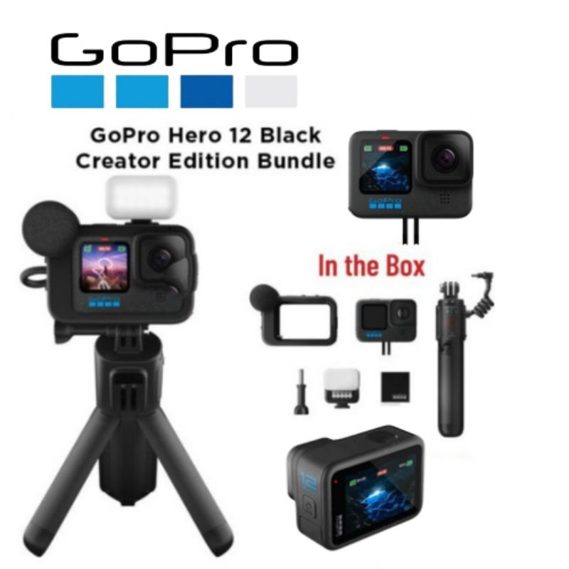 GOPRO HERO 12 BLACK,GO PRO HERO 12 CREATOR EDITION ACTION CAMERA