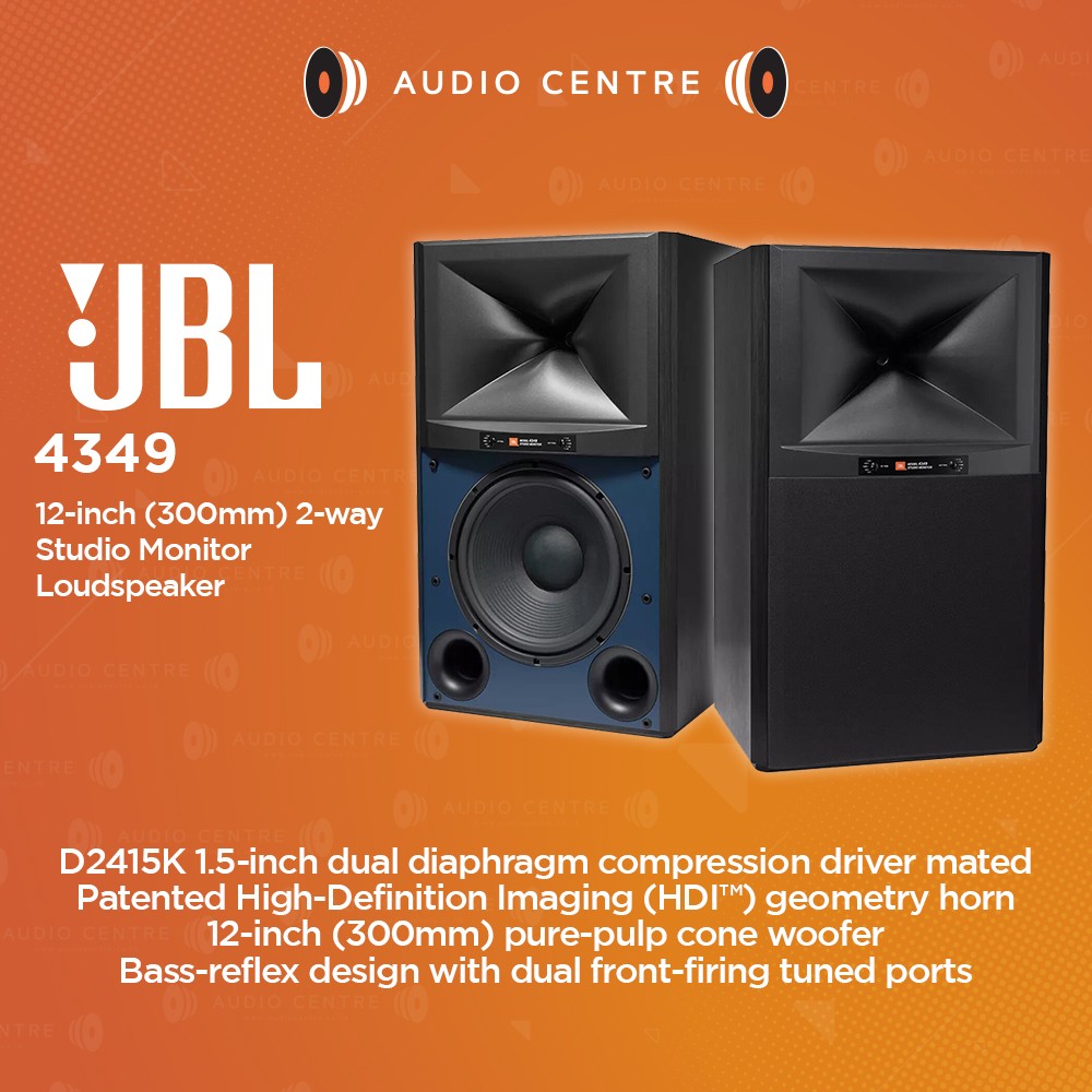 JBL Synthesis 4349 Studio Loudspeaker Monitor 12 inch